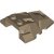 LEGO Rock 4x4 W. Angle Mörkbeige R0632-6590999