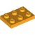 LEGO Plate 2x3 Ljusorange B2735-6097503