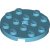 LEGO Plate 4x4 Round W. Snap Medium Azur B1902-6102828