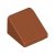 LEGO Roof Tile 1x1x2/3 ABS Mörkorange B0945-6104342