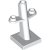 LEGO Lyktmast 2x2x3 Vit R1465-6108866