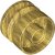 LEGO Rim Wide 18x14 W. Hole Ø4.8 Guld 6109685-T0863