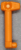 LEGO Helmet Antenna Orange 6464520(2)-R1414
