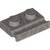 LEGO Plate 1x2 W. Slide Silver B1350-6132264