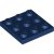 LEGO Plate 3x3 Mörkblå B3555-6135597