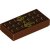 LEGO Flat Tile 1x2 Chokladkaka Rödbrun 6139435-R0