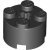 LEGO Brick Round 2x2 Svart B0682-614326
