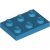 LEGO Plate 2x3 Mörk Azur 6144149-B0953