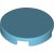 LEGO Round Flat Tile 2x2 Medium Azur R0803-6145255