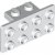 LEGO Angle Plate 1x2/2x4 Vit B0881-6158058