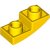 LEGO Plate W Half Bow Inv. 1x2x2/3 Gul B3528-6167223