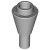 LEGO Cone 1x1 Inverted W. Shaft Ljusgrå R0-6167667