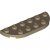 LEGO Plate 1/2 Cricle 2x6 Mörkbeige B0217-6167854