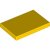 LEGO Flat Tile 2x3 Gul B3483-6179184