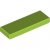 LEGO Flat Tile 1x3 Limegrön B3400-6185307