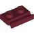 LEGO Plate 1x2 W. Slide Mörkröd B1208-6186005
