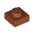 LEGO Plate 1x1 Mörkorange 6186012-B3031
