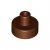 LEGO Plate 1x1 W. 3.2 Shaft And 1.5 Hole Rödbrun B2181-6186673