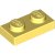 LEGO Plate 1x2 Ljusgul B0322-6201647