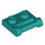 LEGO Plate 1x2 W. Stick 3.18 Blågrön B2257-6210775