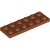 LEGO Plate 2x6 Mörkorange B1769-6219673