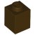 LEGO Brick 1x1 Mörkbrun B2644-6226437