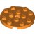 LEGO Plate 4x4 Round W. Snap Orange 6226926-B2170