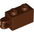 LEGO Brick 1x2 W. 3.2 Shaft Vertical End Rödbrun B0254-6234272