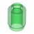 LEGO Round Brick 1x1 Transparent Grön B0-6238046