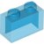 LEGO Brick 1x2 Transparent Blå 6244906-B3112
