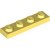LEGO Plate 1x4 Ljusgul B1210-6248756