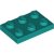 LEGO Plate 2x3 Blågrön B1914-6249417