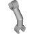 LEGO Skeleton Arm No.3 Ljusgrå R0449-6252203
