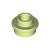LEGO Plate Round 1x1 W. Hole Gulgrön 6256092-B3025