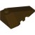 LEGO Right Roof Tile 2x4 W. Angle Mörkbrun B2429-6258944