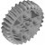 LEGO Technic Angled Gear Wheel Z28 Ljusgrå 6259270-T0277