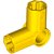 LEGO Technic Angle Element 90 Deg. Gul 6268925-T0971