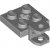 LEGO Plate 2x2 W. Ball Socket And Cross Ljusgrå 6273227-B2017