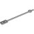 LEGO Plate 1x2 W. Shaft 12M Ljusgrå R1634-6277023