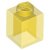 LEGO Brick 1x1 Transparent Gul B0-6277483