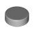 LEGO Flate Tile 1x1 Round Ljusgrå B0581-6284071