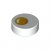LEGO Flat Tile 1x1 Round Ägg Vit/Gul R0-6285620