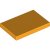 LEGO Flat Tile 2x3 Ljusorange 6286881-B1353