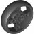LEGO Wheel Dia 56 svart 6287602-T