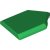 LEGO Flat Tile 2x3 W. Angle Grön R0486-6290600