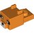 LEGO Minecraft Huvud Räv No.49 Orange R1560-6293300