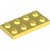 LEGO Plate 2x4 Ljusgul 6296524-B1205