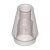 LEGO Nose Cone 1x1 Transparent Brun 6301323-R1023
