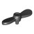 LEGO Propeller W. 1.5 Shaft No.1 Svart R1327-6305094