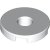 LEGO Flat Tile 2x2 Round With Hole Vit B0-6310185